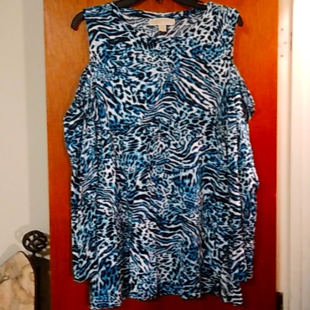 Michael Kors Cold Shoulder Top